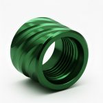 Thread Protector 1/2 x 28 (9mm & .357SIG Barrel) Coil in Radio Active Green