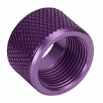 Thread Protector 1/2 x 28 (9mm & .357SIG Barrel) Knurled in  Violet