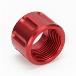 Thread Protector 1/2 x 28 (9mm & .357SIG Barrel) Straight Fluted in Red