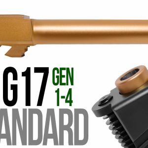 Fits Glock 17 New  9mm Match Grade Barrel in Copper - Glock Barrels - Miami Shooters Supply