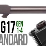 Fits Glock 17  9mm Match Barrel in Plum