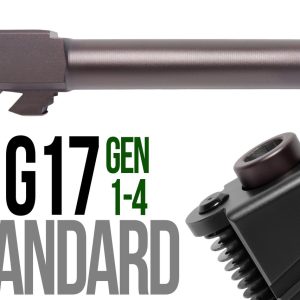 Fits Glock 17  9mm Match Barrel in Plum - Glock Barrels - Miami Shooters Supply