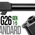 Fits Glock 26  9mm Match Grade Barrel