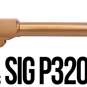 Fits SIG SAUER P320C 9MM Threaded 4.625'' In Copper - Sig Sauer Barrels - Miami Shooters Supply