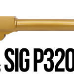 Fits SIG SAUER P320C 9MM Threaded 4.625'' In Gold