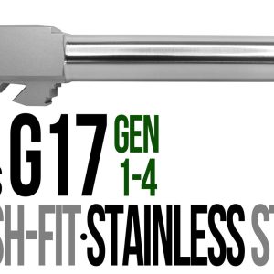 Fits Glock 17 9mm Flush Fit Barrel Stainless Steel - Glock Barrels - Miami Shooters Supply