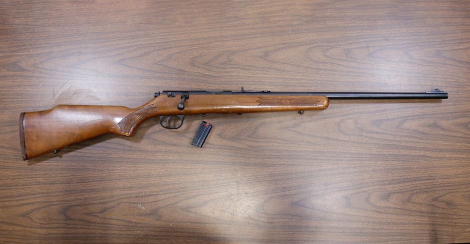 Marlin 880 22LR Police Trade-In Rifle Marlin 880 22LR Police Trade-In Rifle - Marlin Used Gun Collection - Miami Shooters Supply