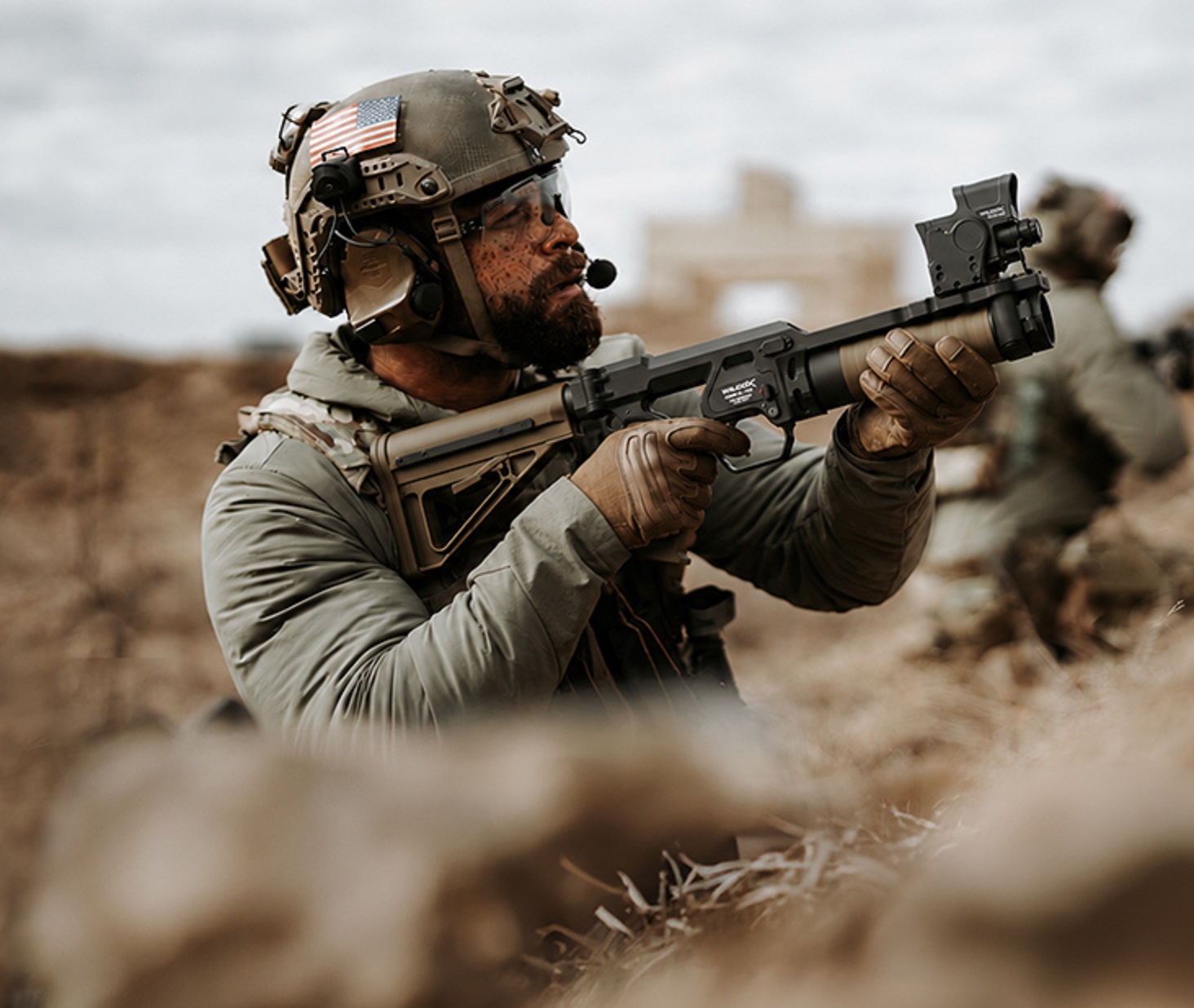 Wilcox Industries Cutting-Edge MINI-GL40 Launcher Wilcox Industries Cutting-Edge MINI-GL40 Launcher - AR-15 Parts - Miami Shooters Supply